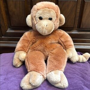 TY Plush Monkey Toy - Brown